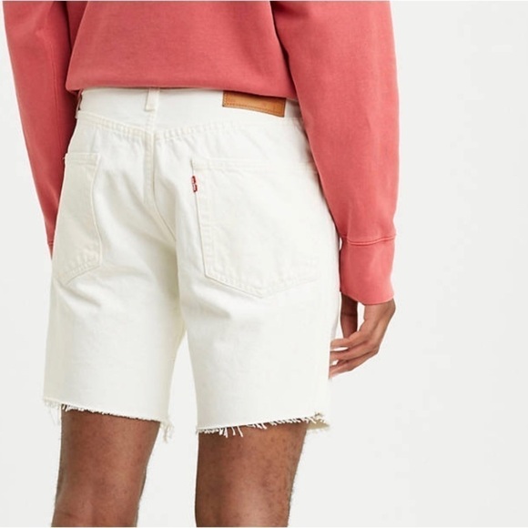 LEVI’S 501 93 WHITE SHORTS STYLE 11243 ADHK NEW WITH TAGS SIZE 36 - Picture 2 of 6